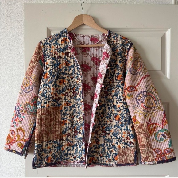 Reversible quilted hacket - Picture 5 of 6